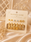 6 Pairs of Earrings