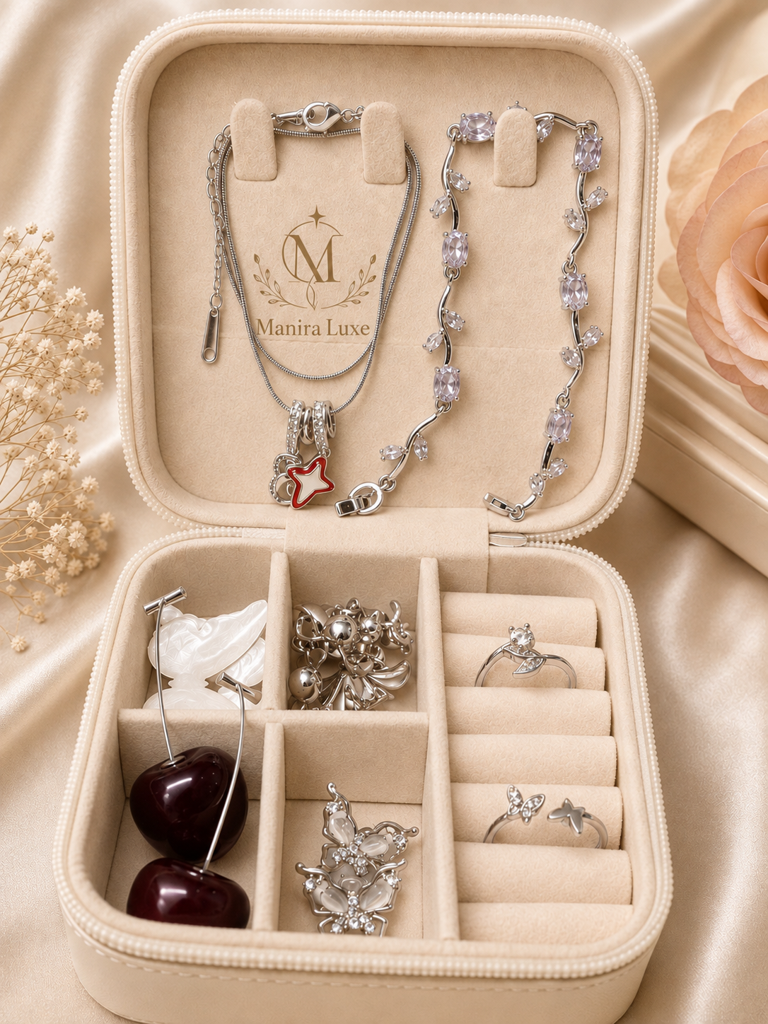 8-Piece Jewelry Mystery Box – Surprise Collection for Women - Random Jewelry Pieces
