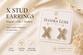 X-Shaped earrings