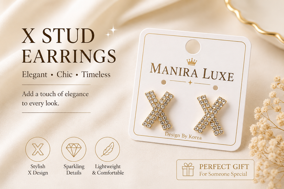 X-Shaped earrings