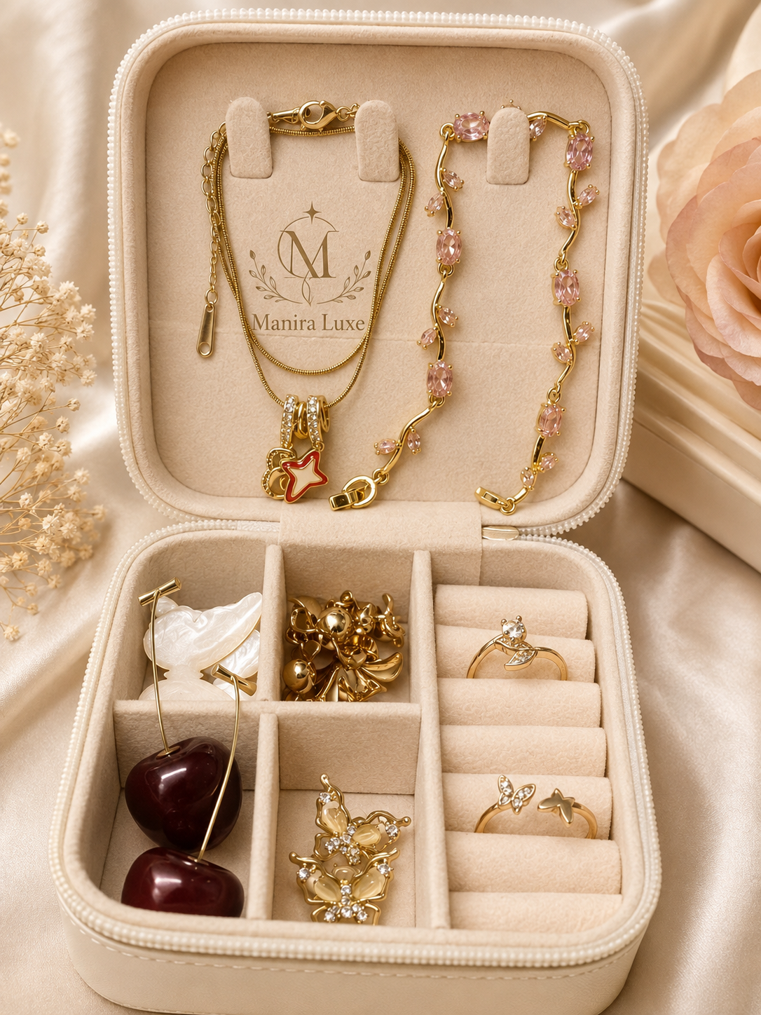 8-Piece Jewelry Mystery Box – Surprise Collection for Women - Random Jewelry Pieces