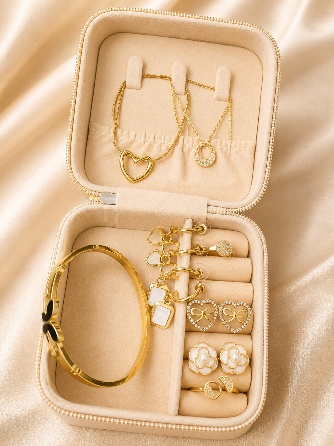 8-Piece Jewelry Mystery Box – Surprise Collection for Women - Random Jewelry Pieces