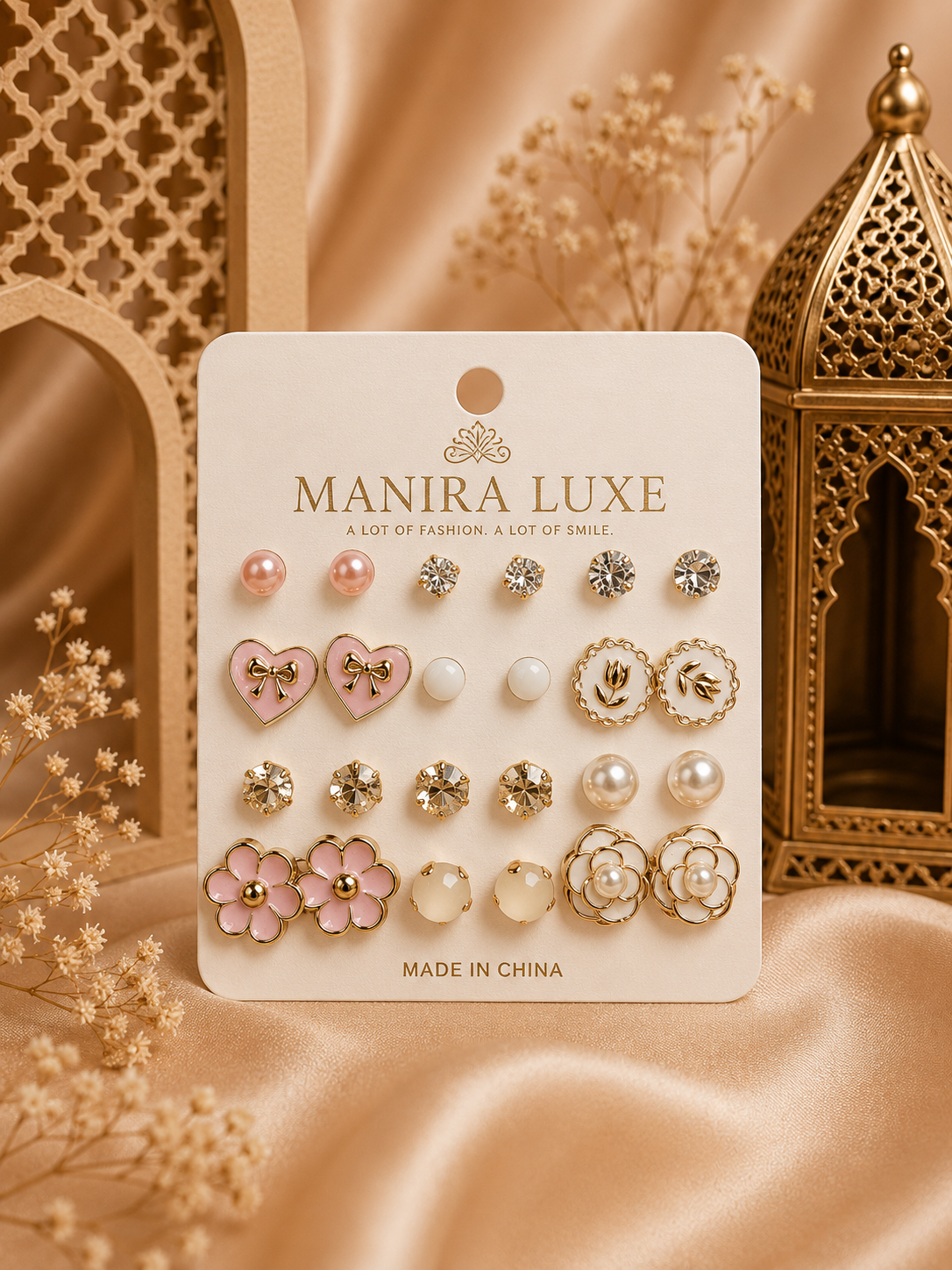 Set of 12 Earrings