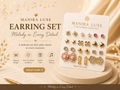 Pair of 12 Earrings